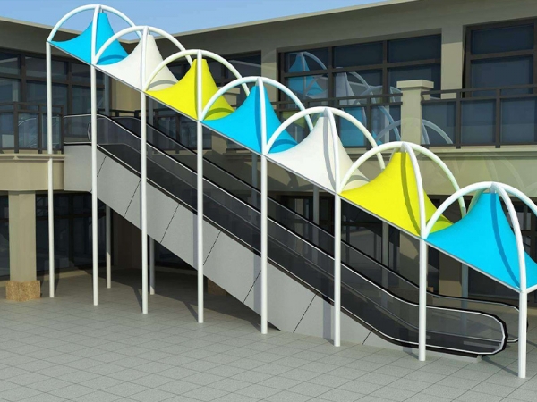 走廊通道膜結構